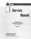 Thumbnail IH International 86 108 109 128 129 149  169 Service Manual